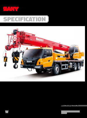 All-terrain kranen Sany STC250C5