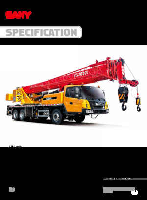 All-terrain kranen Sany STC300C5