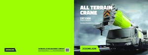 All-terrain kranen Zoomlion ZAT1500