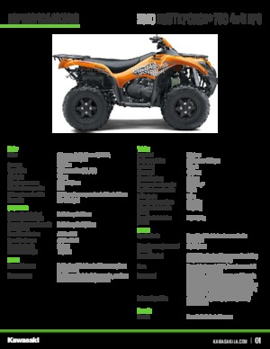 Terreinwagens & Quads Kawasaki BRUTE FORCE 750 4X4I 