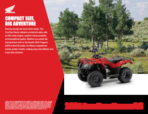 Terreinwagens & Quads Honda FourTrax Recon