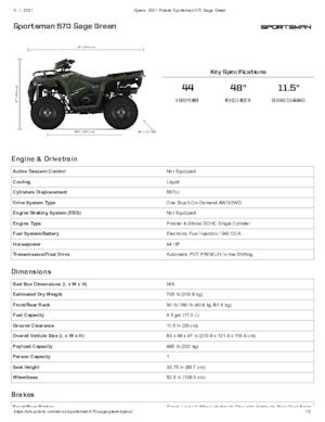 Terreinwagens & Quads Polaris Sportsman 570