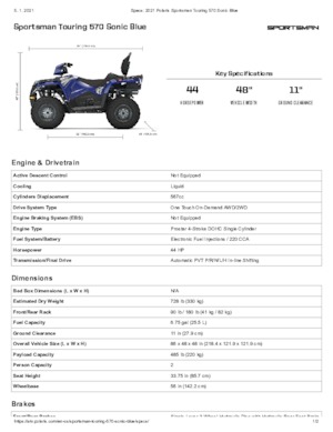 Terreinwagens & Quads Polaris Sportsman touring 570