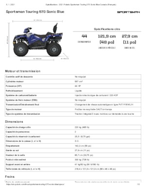 Terreinwagens & Quads Polaris Sportsman touring 570