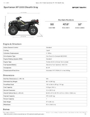 Terreinwagens & Quads Polaris Sportsman XP 1000