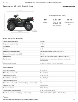 Terreinwagens & Quads Polaris Sportsman XP 1000