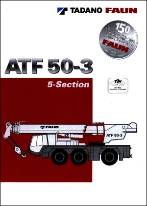 All-terrain kranen Tadano ATF  50-3-5 S (4x4)