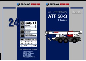 All-terrain kranen Tadano ATF 50-3 (6x6x6)