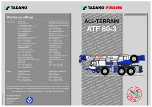 All-terrain kranen Tadano ATF 60-3 (6x6x6)