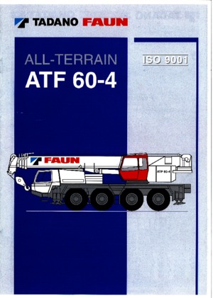 All-terrain kranen Tadano ATF 60-4 (8x8x8)