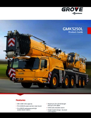 All-terrain kranen Grove GMK5250L