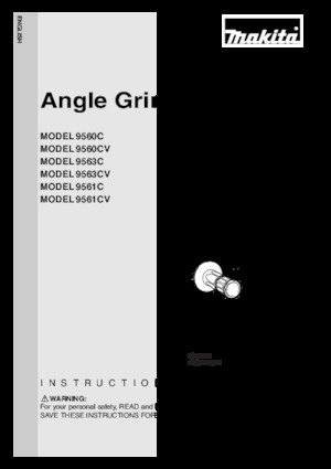 Haakse slijpmachines Makita 9565C