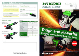 Haakse slijpmachines HiKOKI G13BYEQ2