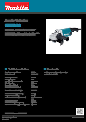 Haakse slijpmachines Makita GA7090