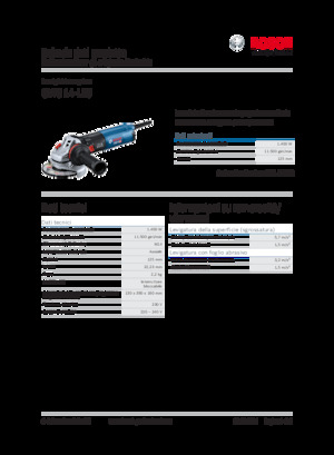 Haakse slijpmachines Bosch GWS 14-125