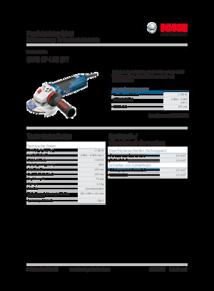 Haakse slijpmachines Bosch GWS 17-125 CIT