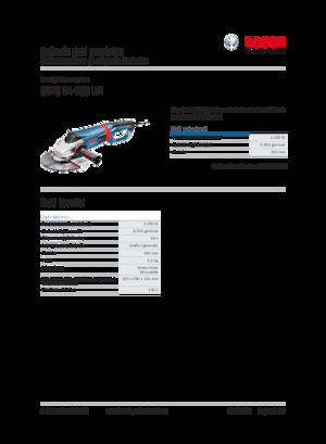 Haakse slijpmachines Bosch GWS 24-230 LVI