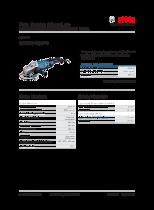 Haakse slijpmachines Bosch GWS 30-180 PB