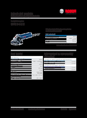 Haakse slijpmachines Bosch GWS 9-115 S