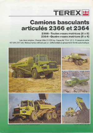 Kiepwagens Terex 2364