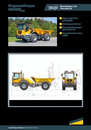 Kiepwagens Bergmann 3012DSK Plus