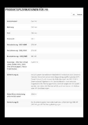 Kiepwagens Caterpillar 745-04A