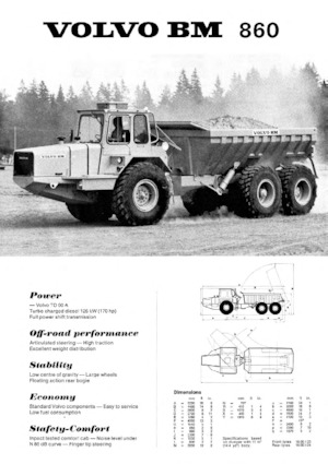 Kiepwagens Volvo 860S