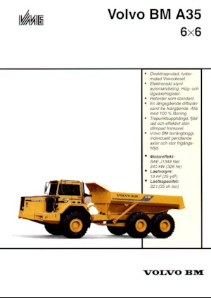 Kiepwagens Volvo A 35 6x6