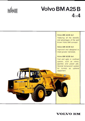 Kiepwagens Volvo A25B (4x4)