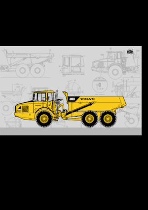 Kiepwagens Volvo A25D (6x6)