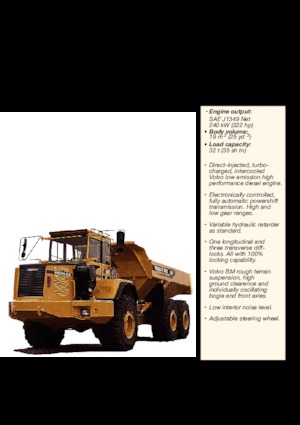 Kiepwagens Volvo A35C 6x6