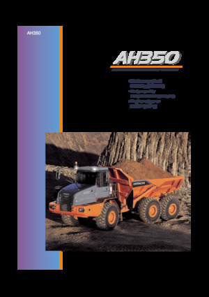 Kiepwagens Hitachi AH350