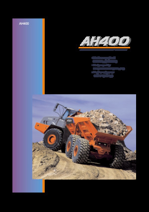 Kiepwagens Hitachi AH400