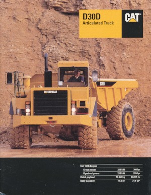Kiepwagens Caterpillar D30D