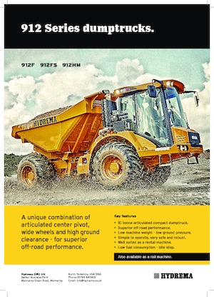 Kiepwagens Hydrema 912F