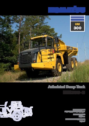 Kiepwagens Komatsu HM300-3