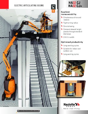 Knikarmhoogwerkers op wielen Haulotte HA32 CJ+