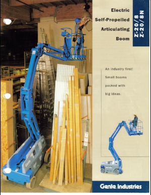 Knikarmhoogwerkers op wielen Genie Z 20/8 E