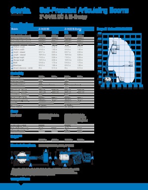 Knikarmhoogwerkers op wielen Genie Z-34/22 DC