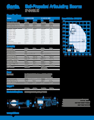 Knikarmhoogwerkers op wielen Genie Z-34/22 IC