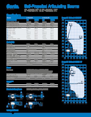 Knikarmhoogwerkers op wielen Genie Z-45/25 J RT