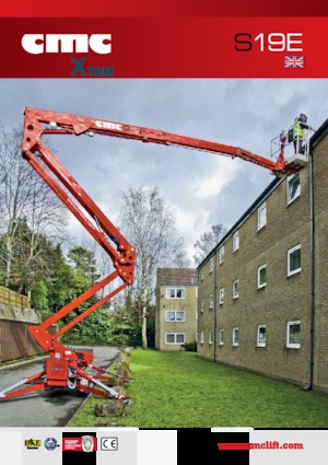 Knikarmhoogwerkers op rupsbanden CMC S19E