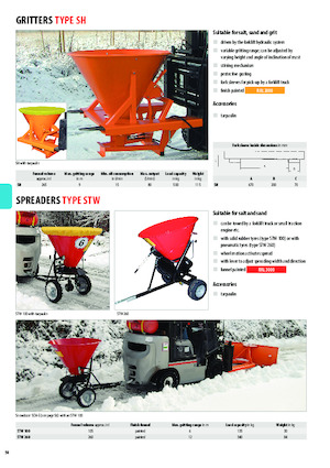 Koppelbare strooier Bauer STW