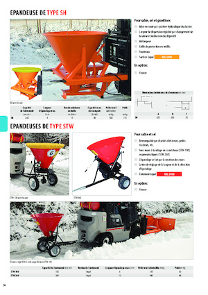 Koppelbare strooier Bauer STW