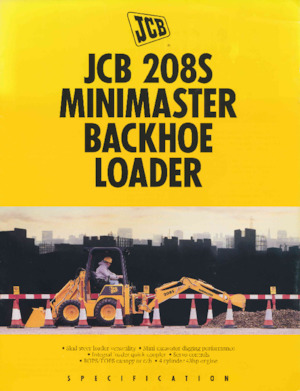 Graaflaadmachines JCB 208 S