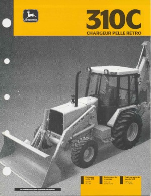 Graaflaadmachines John Deere Construction 310 C