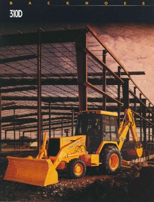 Graaflaadmachines John Deere Construction 310 D