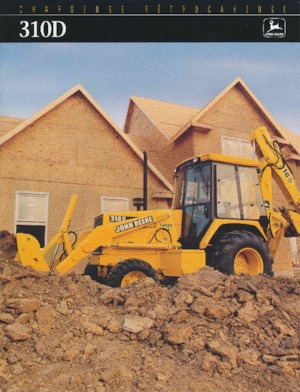 Graaflaadmachines John Deere Construction 310 D