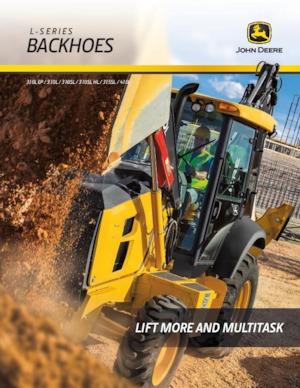 Graaflaadmachines John Deere Construction 310L