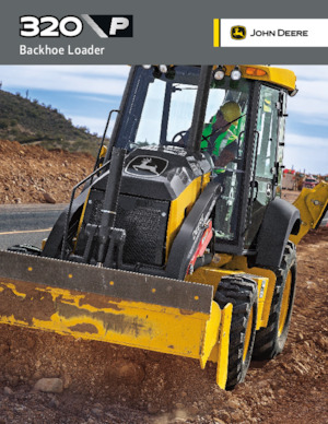 Graaflaadmachines John Deere Construction 320